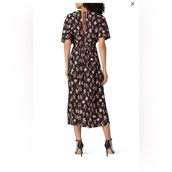 LES REVERIES Silk Long Dress - Picture 2 of 10